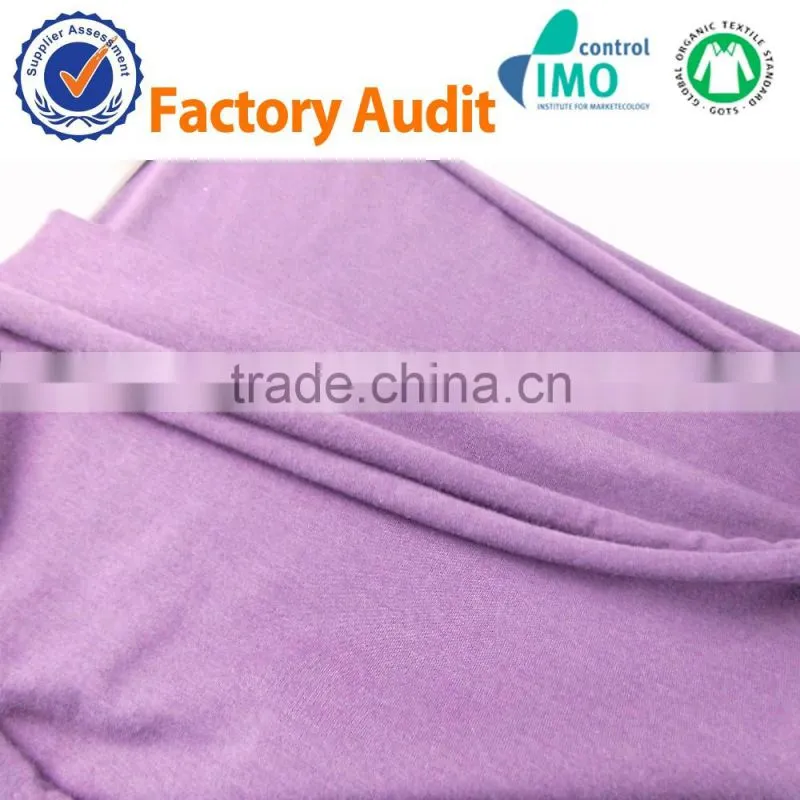 Modal cotton spandex fabric fabirc direct manufacturer