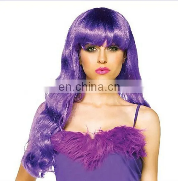 Electric Blue Wig