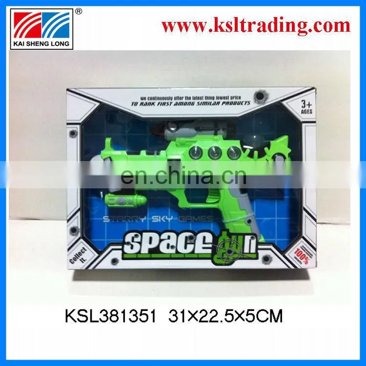 B/O gun plastic toys super space guns