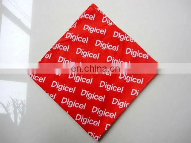 multifunctional bandana triangle bandana wrist bandana custom cotton headwear