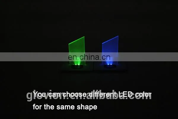 New design promotional gift Card lamp LED lamp