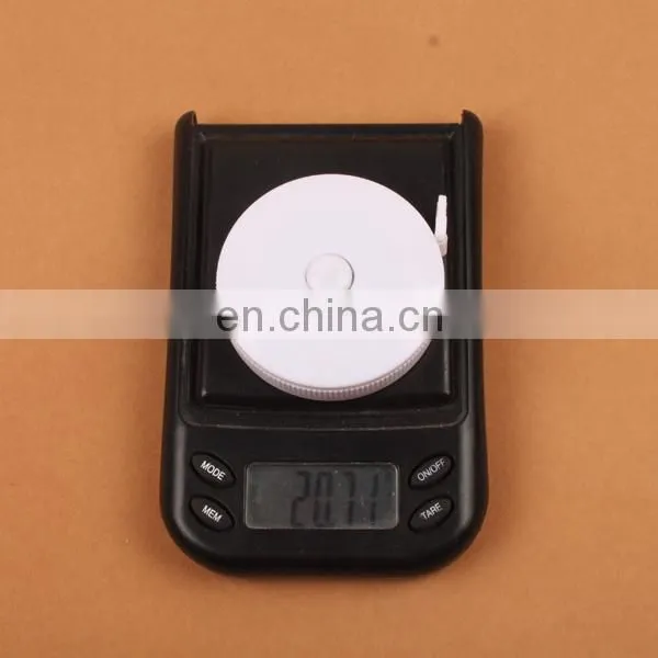2016 most popular custom printed tape measure Mini Plastic Round Tape Ruler Measurements