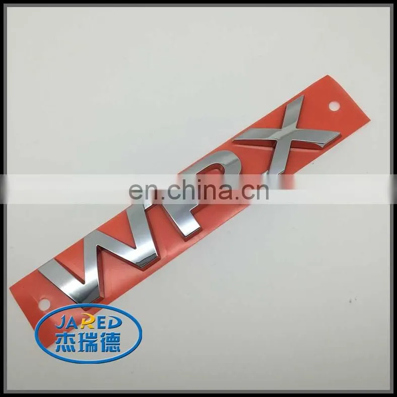 custom 3d metal aluminum nameplate badge