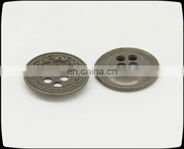 high quality sewing four holes button metal button for coat