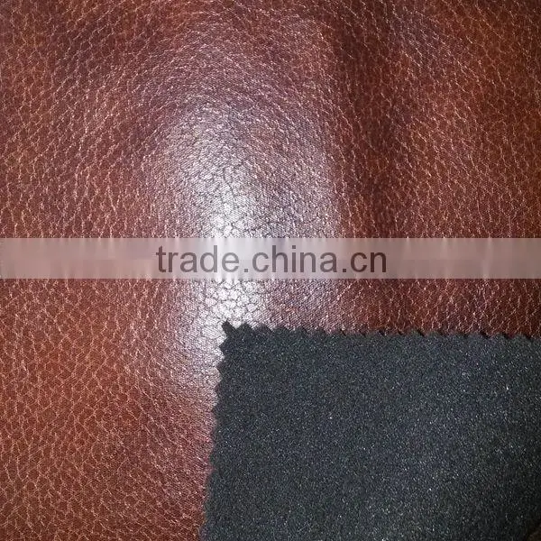 Bronzed Suede Fabric Bonded With Single-Sided Velvet Fabric For Sofa