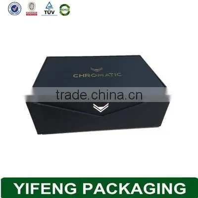 Luxury Custom Black Cardboard Sunglasses Packaging Box