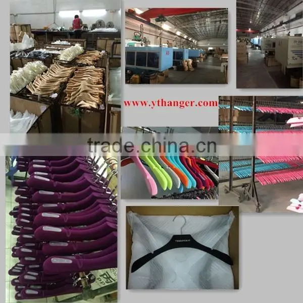 hot sale shiny plastic hanger for clothes