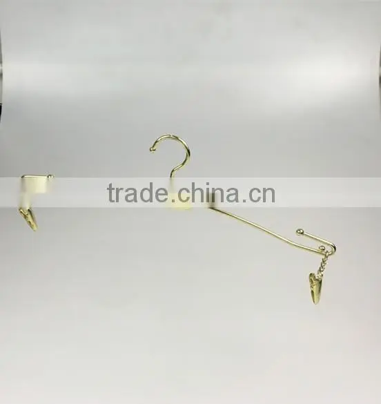 multifuntional metal hanger lingerie display hanger for underwear