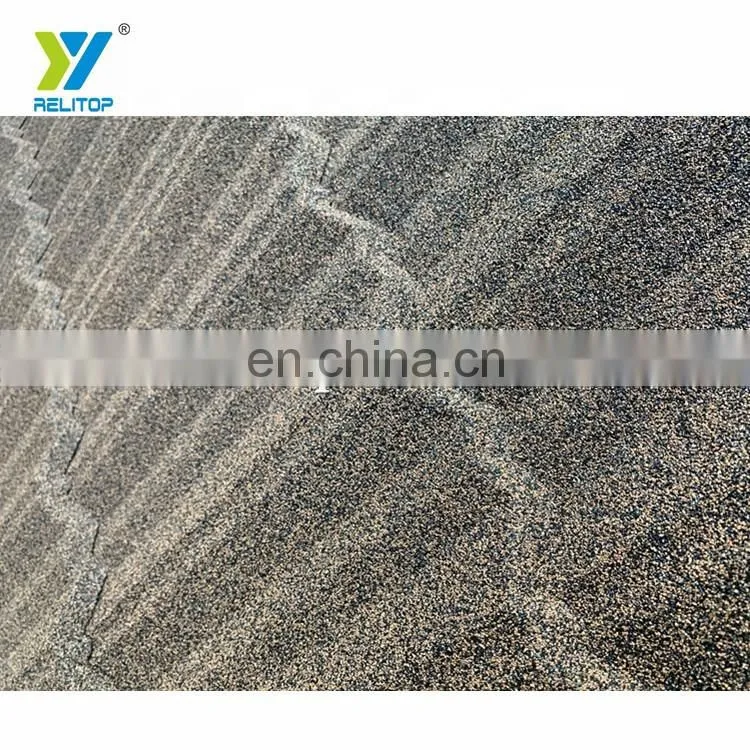 Nosen Type Chesunut Color Stone Coated Steel Roof Tile 0.3mm To 0.5mm Metal Roofing Sheet