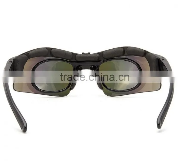 Fashion foam padded sports myopia cycling running sunglasses