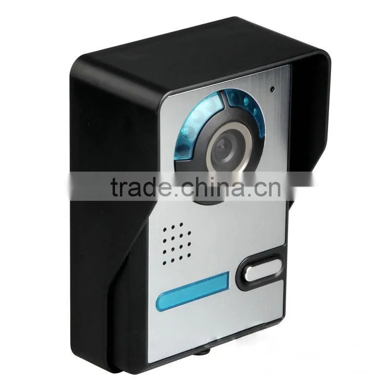 Cheap 7inch LCD wired video door bell door phone system for Home security protection