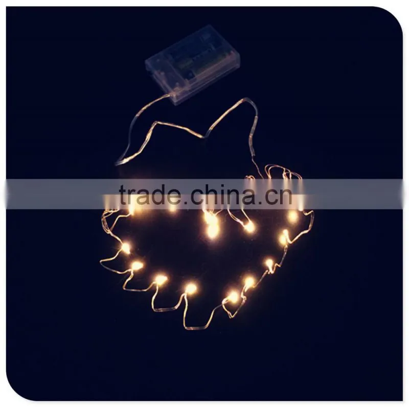 warm white copper wire light battery operated