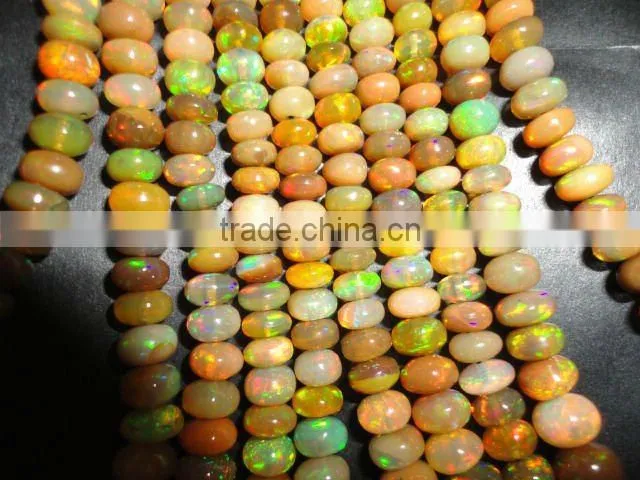 Ethiopian opal, gemstones, semi precious stones, beads