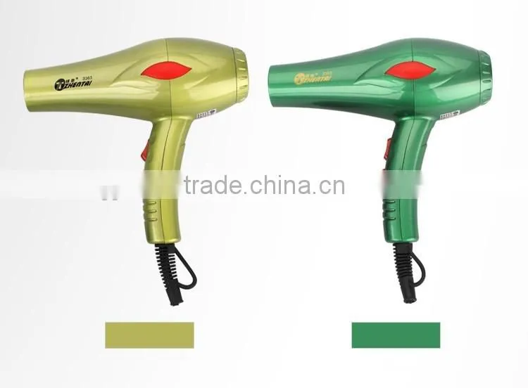 Ionic Professional Hair Dryer, 1200W to 2000W