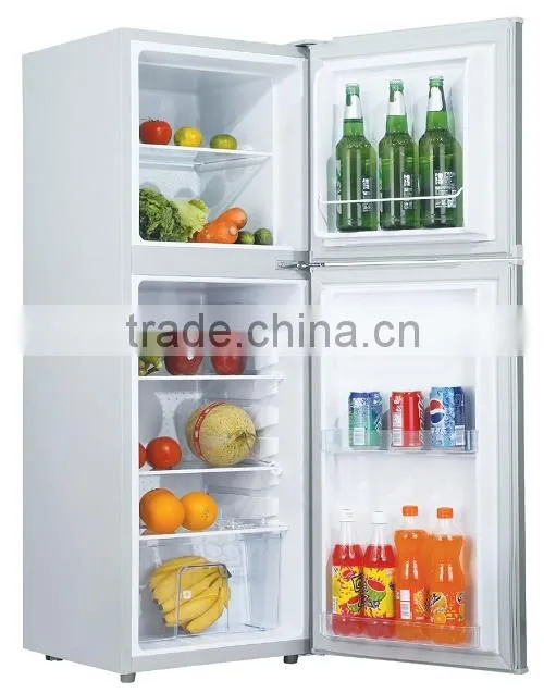 142L solar power refrigerator fridge freezer refrigerator solar