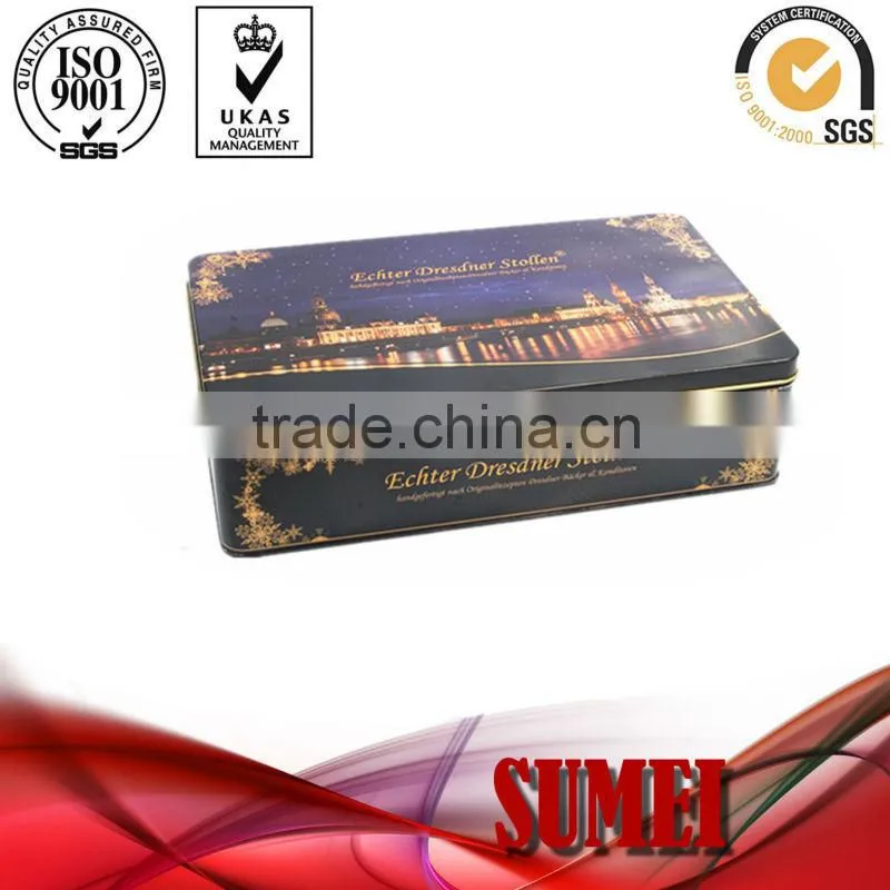 tin packing box for gift