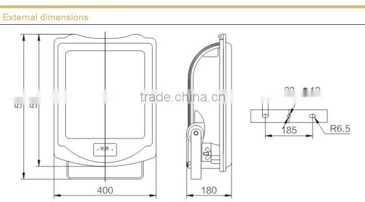 NSC9700 Anti Glare Pathway Light