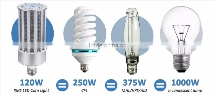most popular products smd e40 led corn lamp for 1000w metal halide led replacement