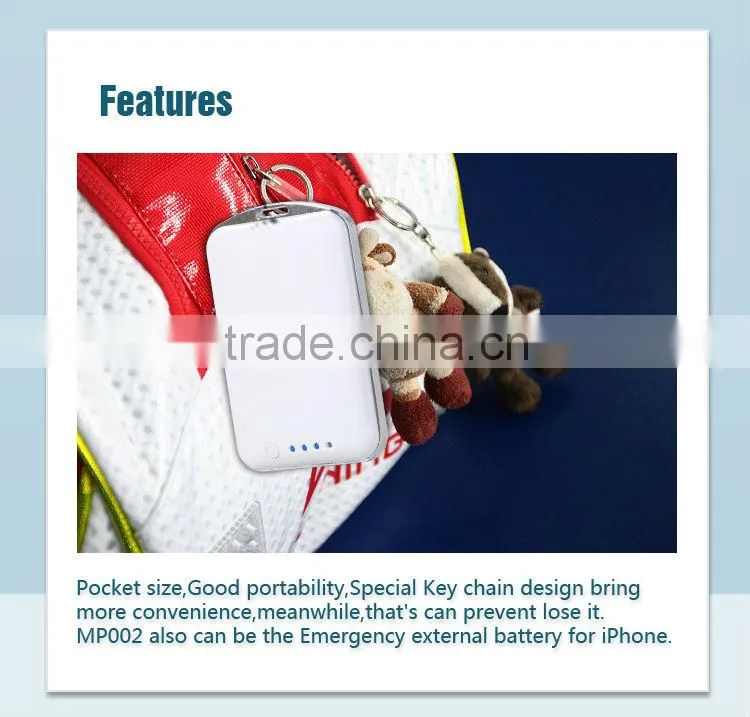 New !! Recharger power pack MP002 -China factory for Smart phone/PSP/MP4/other digital device