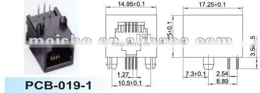 Female tablet pc with rj45 port