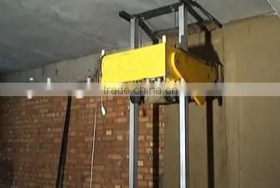 High quality plastering machine/ automatic wall cement plastering