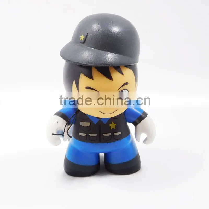Plastic Human Figure Toy Crimey The Policeman Vinyl Figure Collection Toy