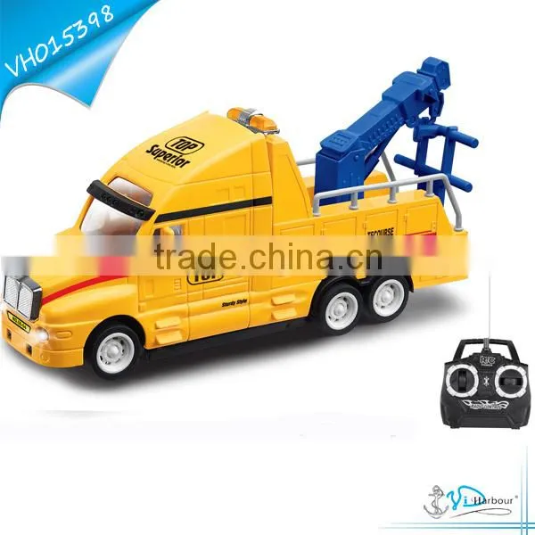 High Quality 4 Channel RC Container Truck with Music and Light