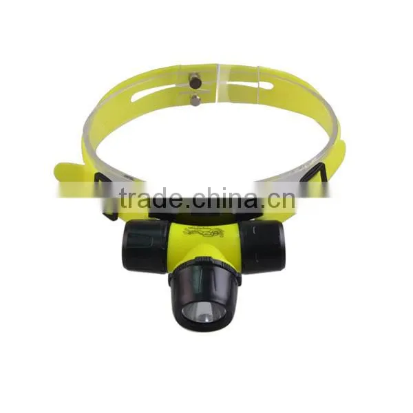 YT-59 Rubber Head IP68 Diving 50M XPE Diving Headlamp