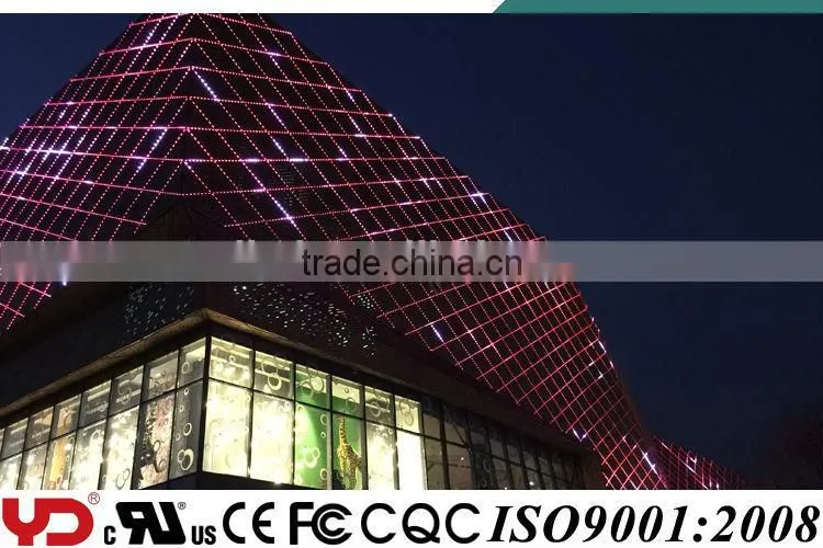 IP68 high power outdoor plaza LED wall washer warm white CE UL approved