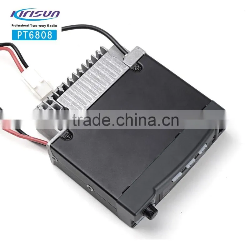 Kirisun PT6808 Professional Mobile Radio Compliant with MPT1327 Trunking System 350-390/400-450Mhz Mobile Radio