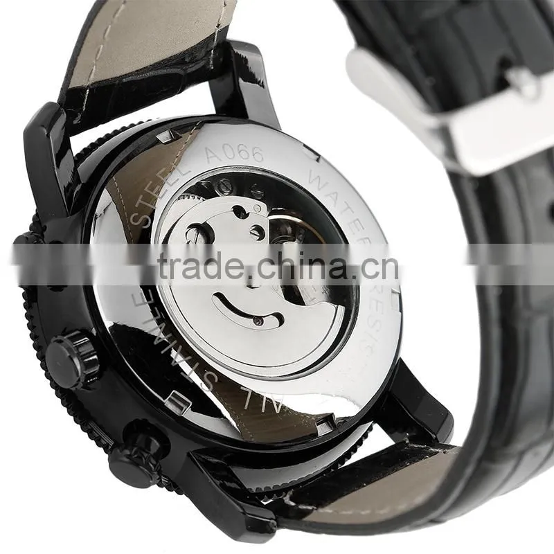 Big Dial Mens Watch Man Automatic Mechanical Men Fashion Watch WM344