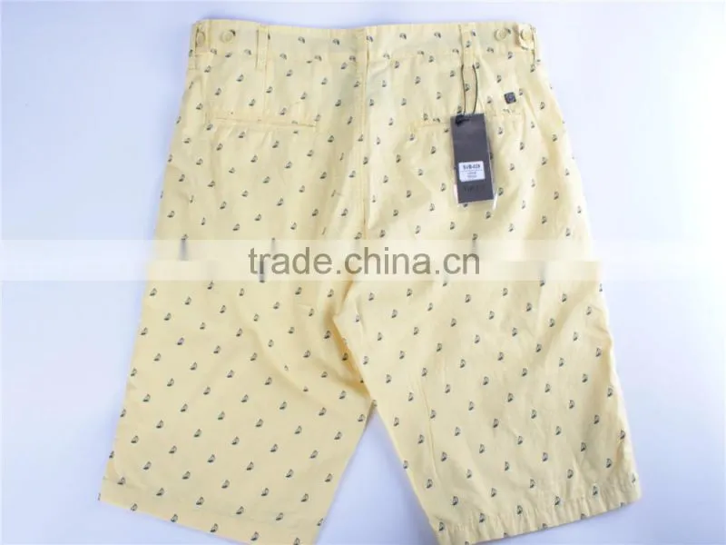 cheap 100%cotton stocklot apparel shorts
