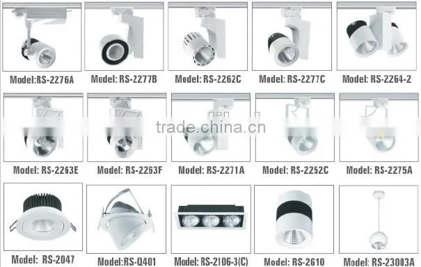 Best Price Commercial Led Track Light COB 15W