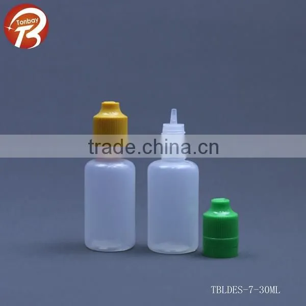 5ml 10ml 15ml 20ml 30ml 50ml 100ml pe anti-theft e liquid bottles