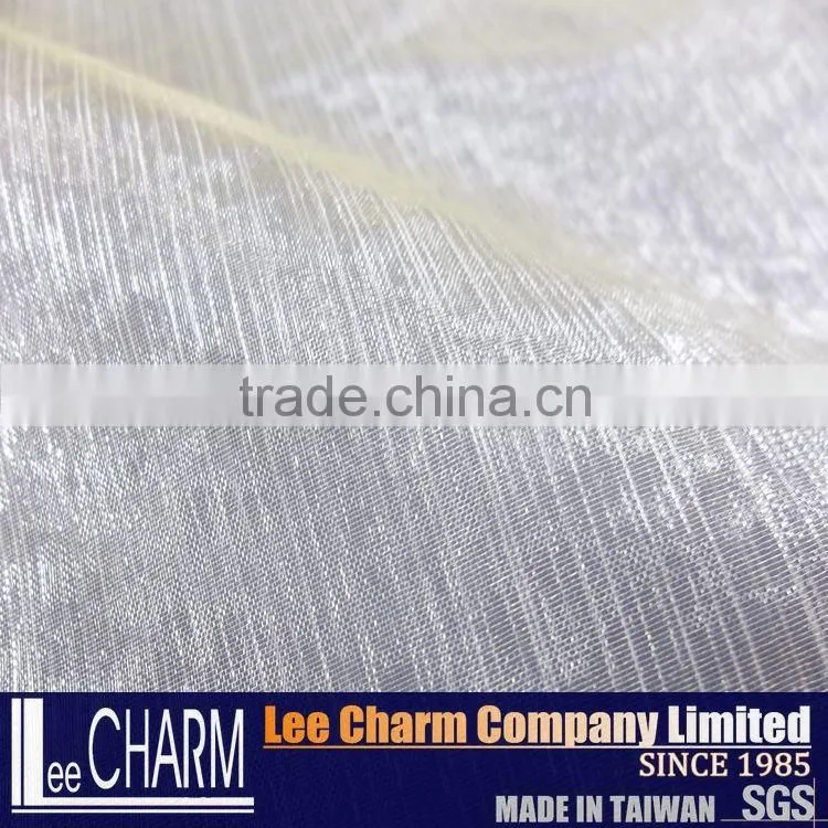 Fabric for Curtains and Dress Pattern Poly Silver Tulle Fabric