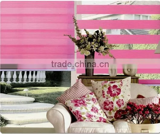 wholesale zebra fabric for roller blind Beautiful Decorative Double Layer Day and Night Zebra Roller Blinds