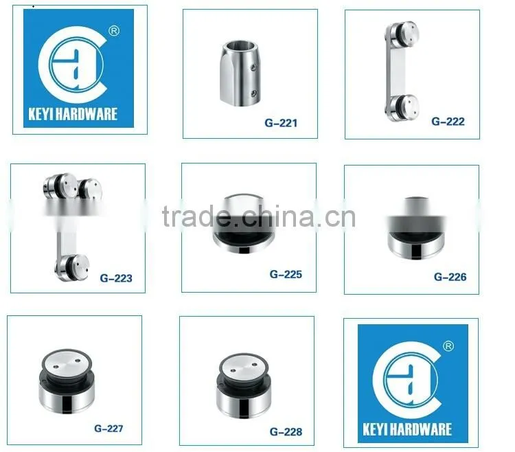 High quality Stainless steel glass hanging wheel /sliding door fitting (G-201)