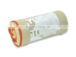 Zip Pocket Embroidery Custom Microfiber Gym Towel