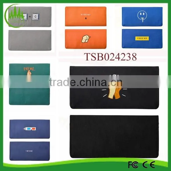 2016 promotional daily use unique money clip women and men wallet