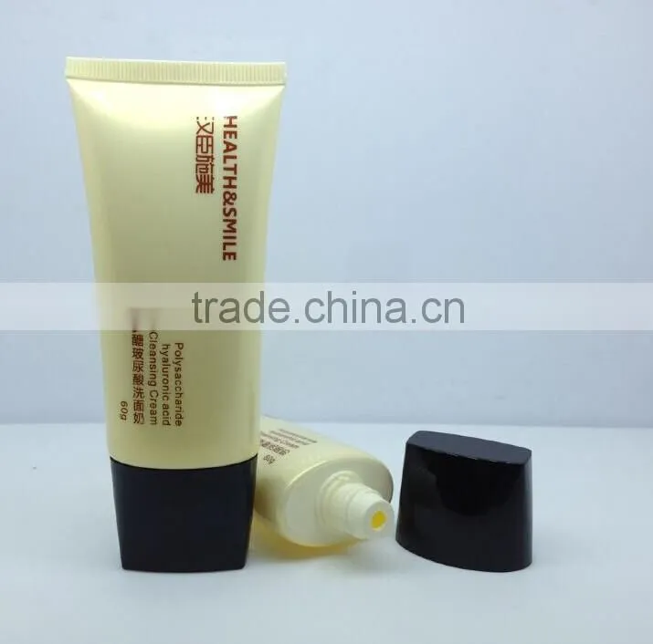 120ml full offset printing soft cosmetic packaging tube for facial cleanser