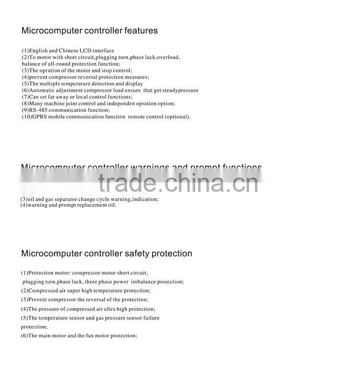 45KW 60HP (7-13BAR) Energy saving screw compressor,AC compressor (ISO & CE)