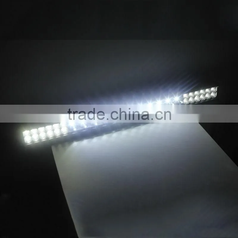 super bright 192w offroad led light bar with 3w 10w cree chips mixed