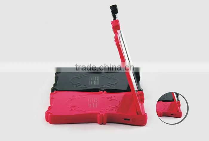 Keno Portable Make-Up Mirror Ultra Slim Power Bank External Battery Charger-Built-In 10000mAh Capacity