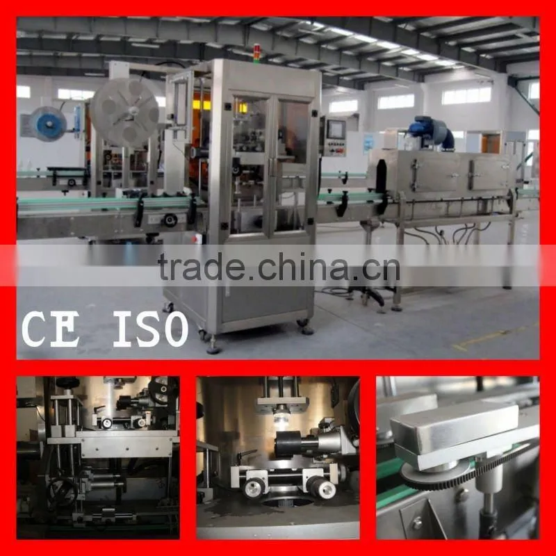 PVC Automatic Sleeve Applicator for cap sealing