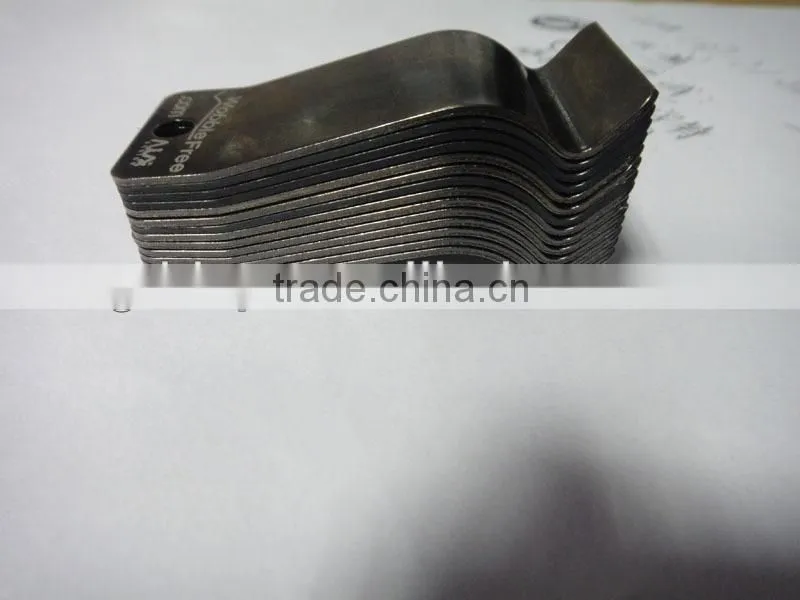 High precision Nickle harden steel clip