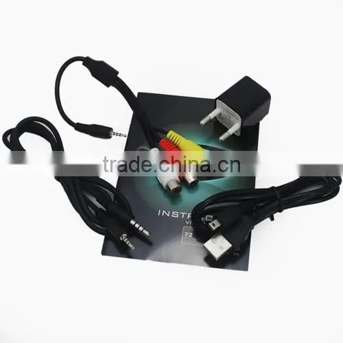 Personal Video Cinema Glasses - 72" Virtual Screen, 4GB, AV function, Portable