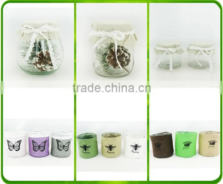 Glass Jar Vintage Glass Storage Jars