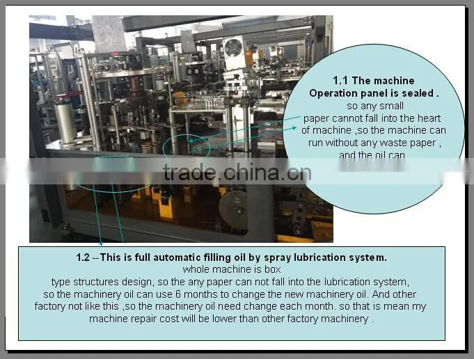 high speed Paper cup machine