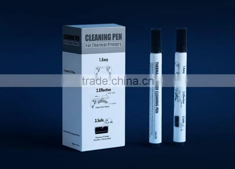 Jumbo Thermal Printer Cleaning Pens,12/box