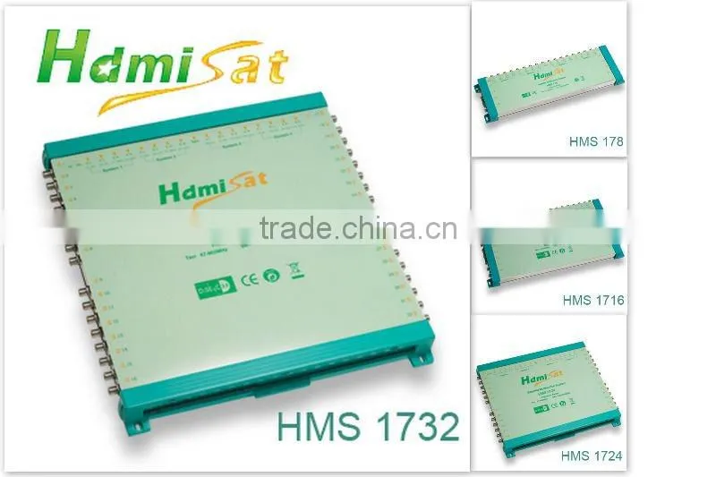 DiSEqC 2.0 Satellite Multiswitch 17 in